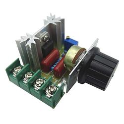 10PCS LOT Smart Electronics 220V 2000W Speed Controller SCR Voltage Regulator Dimming Dimmers Thermostat