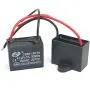 WINGONEER 2Pcs CBB61 4uF 450V AC 50 60Hz Air Conditioner Fan Motor Running Capacitor