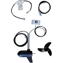 Caroute S300-48V 160LB Electric Boat Trolling Motor with Speed Controller Large Thrust Saltwater 160 Pound for DIY
