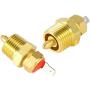 EVGATSAUTO Electric Engine Cooling Fan Thermostat Switch, Gold 185 to 175 Degree Electric Engine 3/8