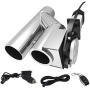 SPELAB Electric Exhaust Cutout Valve 3.0 Inch 76mm Catback Single Y Pipe with One Controller Remote Kit