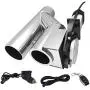 SPELAB Electric Exhaust Cutout Valve 3.0 Inch 76mm Catback Single Y Pipe with One Controller Remote Kit