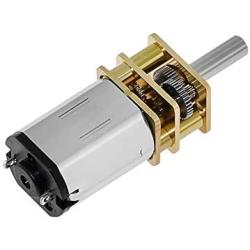 JINchao-Dc motor DC 3V/6V/12V N20 Mini Micro Metal Gear Motor, 15/30/50/60/100/200/300/500/600/1000RPM, with Gearwheel DC Motors, Easy to install ( Speed(RPM) : White motor bracket , Voltage(V) : 3V )
