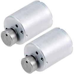 uxcell Vibration Motors DC 12V 250mA 7500RPM Vibrating Motor Strong Power for DIY Electric 42x24mm 2Pcs