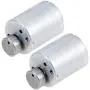 uxcell Vibration Motors DC 12V 250mA 7500RPM Vibrating Motor Strong Power for DIY Electric 42x24mm 2Pcs
