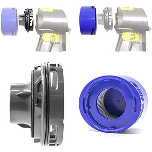 Kit de protection arrière du moteur et filtre arrière pour aspirateur Dyson V7 V8 Accessoires, 1 pièce de protection arrière du moteur, 1 pièce de filtre arrière. Kit de protection arrière du moteur et filtre arrière pour aspirateur Dyson V7 V8 Accessoires, 1 pièce de protection arrière du moteur, 1 pièce de filtre arrière.