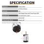 Tire Machine Switch, Keenso 110V 20A Car Tire Changer Metal Machine Motor Forward Reverse Switch Turn Table Pedal Tool 220V/380V