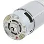 XD42GA755 24V DC Gear Motor Eccentric Output Shaft Sport Control Small Low Speed CW CCW Permanent Magnet + Bracket (100rpm/min)