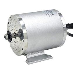 Electric Brushless DC Motor Complete Kit, 48V 2000W 4300RPM High Speed Motor, With 45A 18 Mosfet Controller, 3-Speed and Reverse Throttle, Electric Scooter Bicycle Motorcycle Mid Drive Motor, DIY Part