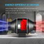 iPower Quiet 4 Inch Inline Duct Ventilation Fan with Temperature Humidity App Control via Bluetooth and WiFi, Exhaust Blower for Hydroponics, 4 EC, Heating Cooling Booster and Grow Tent