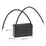 uxcell Ceiling Fan Capacitor CBB61 5uF 250V AC 2 Wires Metallized Polypropylene Film Capacitor 47x29x18mm for Electric Fan Pump Motor Generator 3Pcs