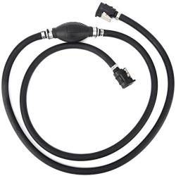 Marine Fuel Line Assembly, Marine Johnson 3/8in Boat Motor Fuel Gas Hose Line Assembly Primer Bulb Connector