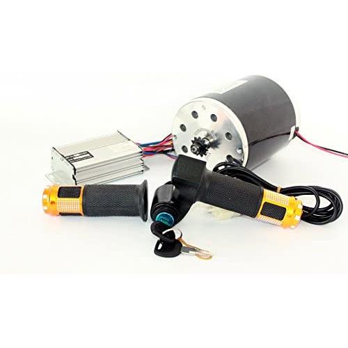 L-faster 36V48V 800W Electric Brush DC Motor Kit Electric Scooter E300 Conversion Kit Electric Motorcycle MX650 Replacement Engine Update
