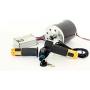 L-faster 36V48V 800W Electric Brush DC Motor Kit Electric Scooter E300 Conversion Kit Electric Motorcycle MX650 Replacement Engine Update