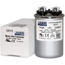 Mars 12717 #2 Motor Run Capacitor Round 30 uf MFD 370 Volt VAC 12717