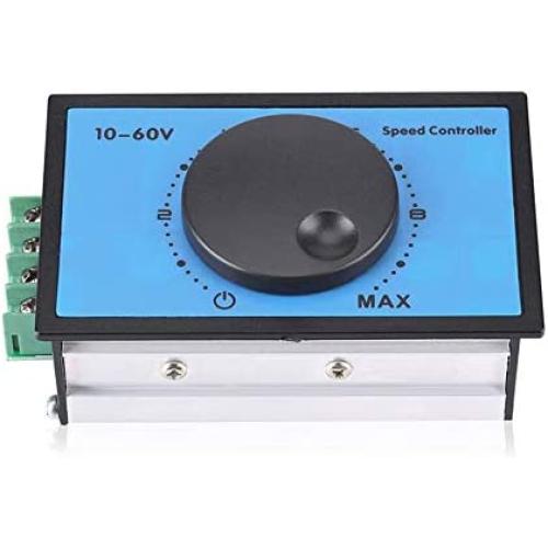 Régulateur de Vitesse PWM pour Moteur DC 20A 10-60V 12V 24V 36V 48V Contrôleur de Vitesse avec Interrupteur de Tension Régulateur de Vitesse PWM pour Moteur DC 20A 10-60V 12V 24V 36V 48V Contrôleur de Vitesse avec Interrupteur de Tension