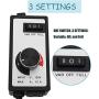 JOD Router Fan Variable Speed Controller Control for Electric Motor Rheostat AC 120 Power from 500w to 1800w Adjuster