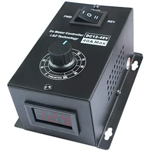 L&Z DC Motor Speed Controller PWM 12-48V 40A Brush Motor Adjustment Control Module 1200W 25kHZ L&Z DC Motor Speed Controller PWM 12-48V 40A Brush Motor Adjustment Control Module 1200W 25kHZ
