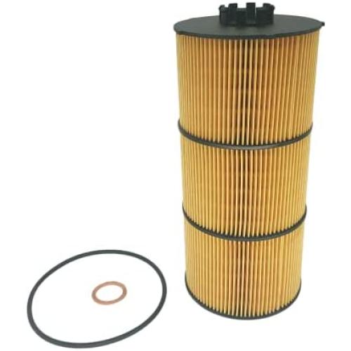 LF17511 Oil Filter Fit for 2012-2020 Freightliner Trucks & Buses 114SD 122SD 2009-2019 Cascadia L6 12.8L 14.8L 15.6L 2012-2020 Western Star Trucks 4700SB 2009-2017 4900FA Replaces forP7505 57909