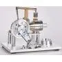 Sunnytech Mini Solar Vertical Mendocino Motor Magnetic Levitating Educational Model Hot Air Stirling Engine Motor Model Science Physics Toy QZ08A-SC02M
