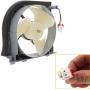 DA97-15765A DA97-15765C Refrigerator Condenser Fan Motor Assembly (OEM) by SupHomie - Compatible with Samsung Replaces DA97-12842A