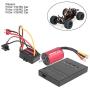 RC Motor Set, 2838 Sensorless Brushless Motor 4500KV+35A ESC+Programming Card for 1/14 1/16 1/18 RC Car