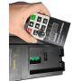 ATO 3 hp 2.2kW 10A VFD, Single Phase 120V Input, 1phase/3phase 220V Output Variable Frequency Drive Motor Control