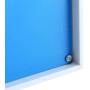 YaeCCC Electronic Enclosures Blue Metal Enclosure Project Case DIY Box Junction Case Enclosure Preventive Case (12.2