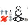 Carbhub 799869 Carburetor for Briggs and Stratton 792253 497586 499059 799869 Lawn Mower Pressure Washer Rotary 14112 Oregon 50-658 Carburetor 799869 792253 497586 499059 Carburetor
