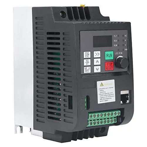 Convertisseur de Fréquence, 1,5 KW VFD Convertisseur 380V Moteur Triphasé, Contrôleur Inversor, Accessoires pour Télescope Convertisseur de Fréquence, 1,5 KW VFD Convertisseur 380V Moteur Triphasé, Contrôleur Inversor, Accessoires pour Télescope