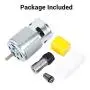 Comgrow 775 DC Motor DC 12V - 24V Max 10000RPM - 20000RPM Ball Bearing Large Torque High Power Low Noise Gear Motor Electronic Component Motor