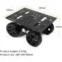 LewanSoul 4WD Robot Kit with Aluminum Alloy Frame, TT Motor and 60mm Mecanum Wheels, Smart Robot Car,DIY Kit (Unassembled) LewanSoul 4WD Robot Kit with Aluminum Alloy Frame, TT Motor and 60mm Mecanum Wheels, Smart Robot Car,DIY Kit (Unassembled)