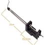 Rotary Tool Round Grinder Telescopic Hanging Stand Holder, Rotary Tool Hold Hanger Stand Clamp | Heavy Duty Flex Shaft Hanger Stand Tool for Household Instustrial Outdoor (Black)