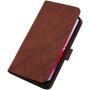 LEMAXELERS Wallet Case for Motor G Power 2022, Motor G Power 2022 Case Magnetic PU Leather Flip Case with Card Holders Kickstand Case Shockproof Protection Case for Motorola G Power 2022 Brown YB2
