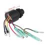 Boat Ignition Key Switch Assembly,87-17009A5 Ignition Starter Switch for Mercury Outboard Remote Control Box Motor 3 Position Off-Run-Start