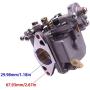 Boat Motor 853720T15 853720T21 8M0109535 Carburetor Assembly for Mercury Marine Mercruiser Quicksilver / 5040597 for Evinrude Johnson OMC BRP Outboard Engine 15HP 4-Stroke, Remote Model