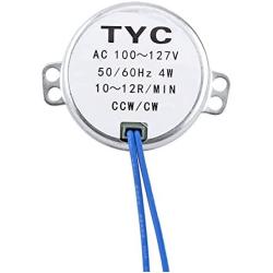 Turntable Synchronous Synchron Motor 50/60Hz AC 100~127V CCW/CW 4W (10-12RPM)
