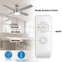 warmiplanet Ceiling Fan with Lights Remote Control, 52-Inch, Brushed Nickel Motor (4-Blades) warmiplanet Ceiling Fan with Lights Remote Control, 52-Inch, Brushed Nickel Motor (4-Blades)