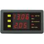 Solar Wind Battery Monitor DC 120V 30A Dual Voltmeter Ammeter Panel Meter Auto Car RV Motor Boat Ampere Voltage Current Tester