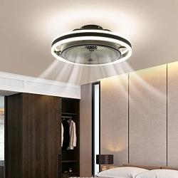 Ceiling Fan with Light, Semi Flush Mount Modern Indoor 20