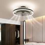 Ceiling Fan with Light, Semi Flush Mount Modern Indoor 20