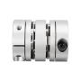 uxcell 8mmx14mm Clamp Tight Motor Shaft 2 Diaphragm Coupling Coupler
