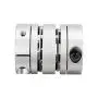 uxcell 8mmx10mm Clamp Tight Motor Shaft 2 Diaphragm Coupling Coupler
