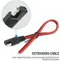 14AWG SAE Quick Connector/Disconnect Plug, SAE Automotive Extension Cable for Motorcycles, Trucks, Solar and Cars - 1ft/30cm 5Pieces