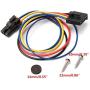 Surwit HVAC Blower Motor Control Module Resistor Kit w/Harness Compatible with Chevy Silverado Tahoe Trailblazer GMC Sierra Envoy Yukon XL - Part# 15-81773 RU-631 89018778 89019351
