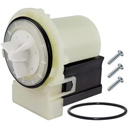 8181684 280187 Washer Drain Pump by Techecook - ap3953640 Compatible with Ken-more Whirl-pool Kitchen-Aid Washing Machine - Replacement for 8182819 8182821 285998 (2 YEARS WARRANTY)