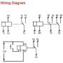 GRT8-M1 Delay Time Relay Multifunctional Time Relay with 10 Functions DIN Rail Mount AC/DC 12V~240V