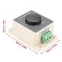 Samfox PWM DC Motor Governor, 12V/24V/36V/48V 20A High Power Motor Speed Control Switch