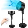 Air Circulator Fan Super Quiet with DC Motor Whole Room Oscillating Standing Floor Fan with Remote, 6 Adjustable Height, 3 Winds Mode, 12 Speeds & 90 Degree Pivoting Head For Bedroom Office Home