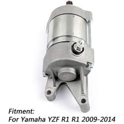 Artudatech Starter Motor Engine Starting for Yamaha YZF R1 R1 2009-2014 2013 14B-81890-00